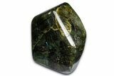 Flashy Free-Standing Polished Labradorite - Madagascar #372805-2